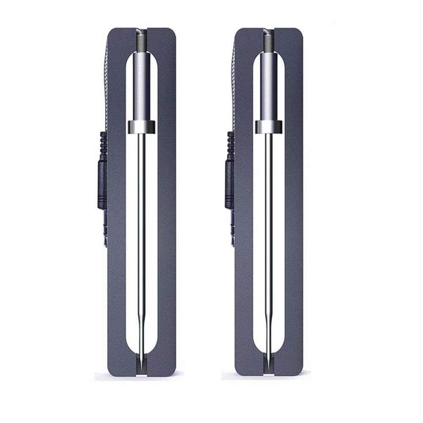 BFOUR 2 Pack Stainless Steel Probes with Aluminum Alloy Handle