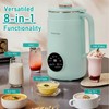Nut Milk Maker,40oz Large Capacity Stainless Steel Automatic Soy Milk