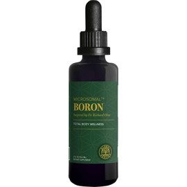 Global Healing Center - Boron Supplement for Men and Women - More Bioavailable Than Liposomal for Bone Health, Metabolism, and Enhanced Magnesium Absorption, 5 mg (2 Oz)