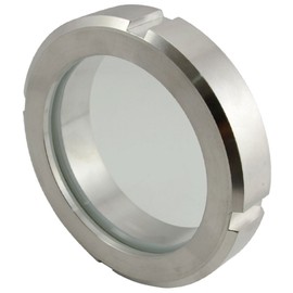SuperWhole 89mm 3-1/2" 3.5" Sanitary Sight Glass Stainless Steel SS316 Circular Viewing