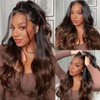 Teveshine 1B/2/4 Ombré Body Wave Human Hair Bundles With Closure