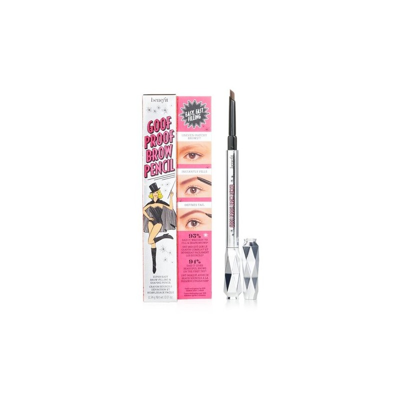 Benefit Goof Proof Brow Pencil #4 (Medium) 0.34g/0.01oz / 베네피트