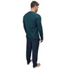 KRUXADER Mens Pyjamas Set|100% Cotton PJ Set|Elasticated Pants With Drawstring