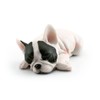 Neko Kamiyama Sleeping French Bulldog Puppy White and Black Miniature