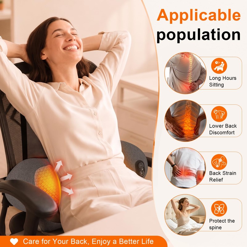 3 in 1 Triple Fusion Back Massager - FSA Eligible