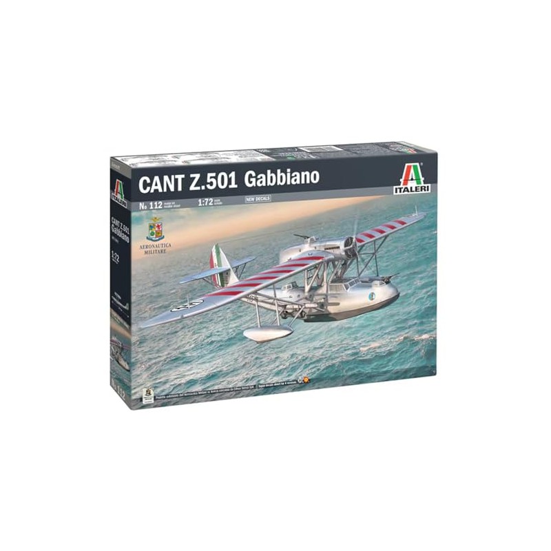 Italeri 510000112-1:72 Italian Flight Boat Cant Z 501