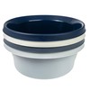 KADAX Matte Plastic Washing Bowl, Plastic Bowl, Round Washing Bowl,