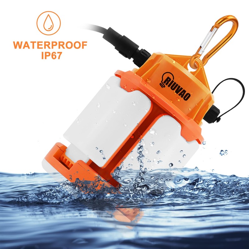 60w LED Temporary Work Light,9000Lm 5000K Super Bright Construction Lights