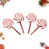 Red and White Lollipop Christmas Decorations Small Combinations Red and