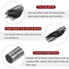 sourcing map Brad Point Drill Bits 11mm(28/64") Dia Straight Round