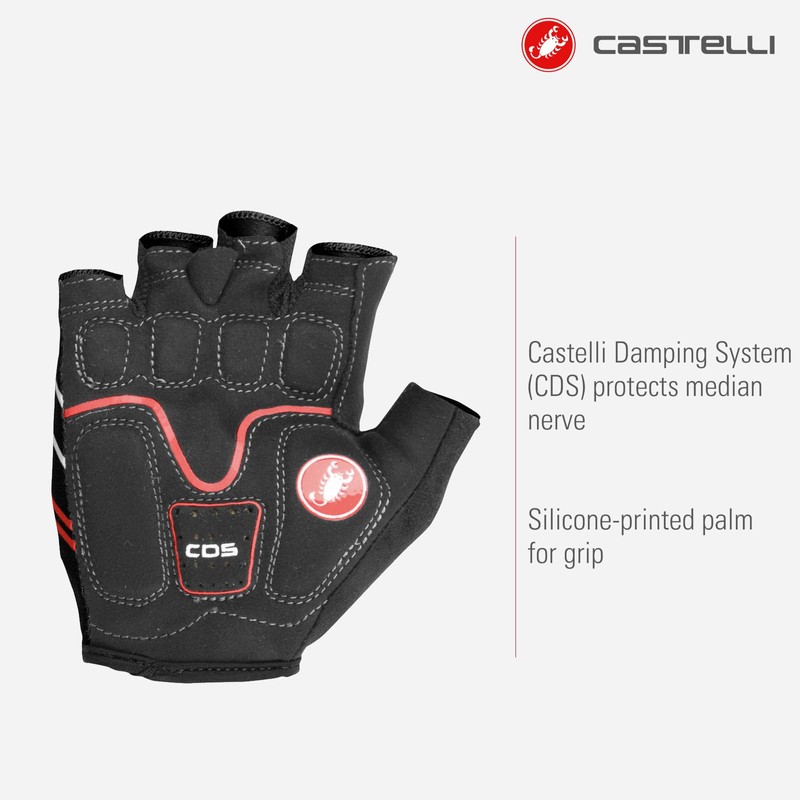 CASTELLI Women's DOLCISSIMA 2 W Cycling Gloves, Black, XS