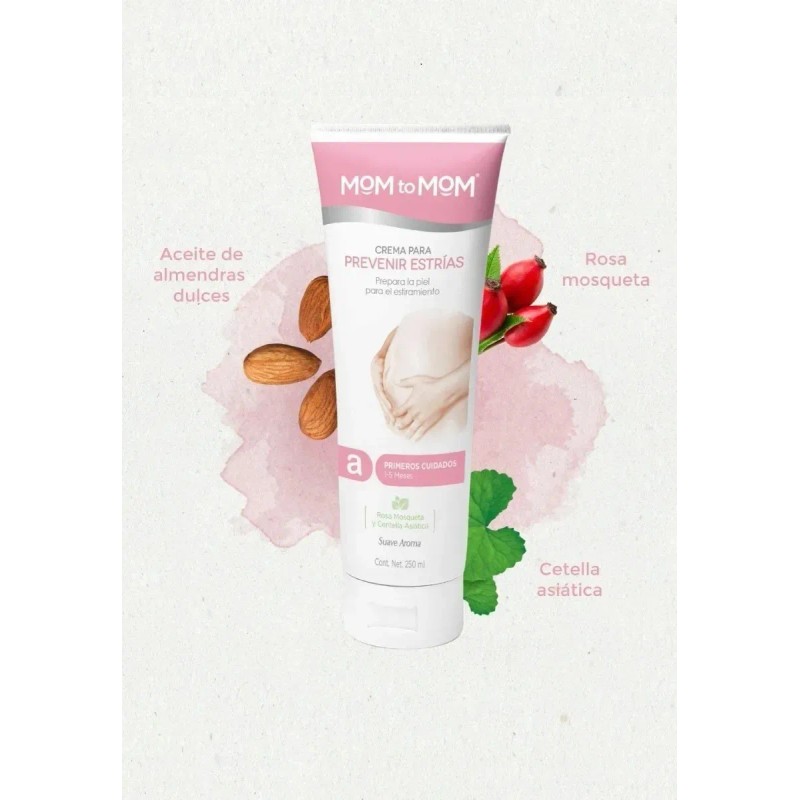 Mom Etapa Prevenir Estrías Aceite Comezón Almendraro