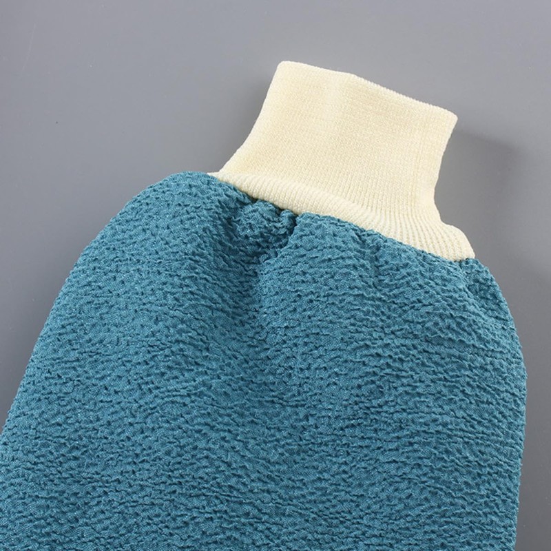 4 Piezas Guantes de Baño Gruesos, Ligeros, de Doble Cara