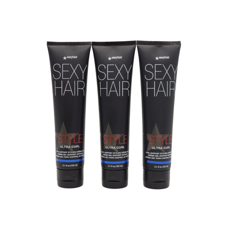 Sexy hair Style Ultra Curl Support Styling Creme-Gel 5 oz