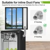 Dry Vent Window Kit for Dryer Vent Hose with 4"