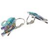 DOWAY Enamel Jungle Elephant Stud Earrings Jewelry Gifts for Women