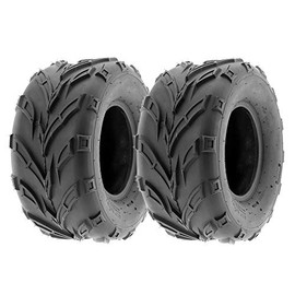 MMG Set of 2 Tubeless Tires 145/70-6 (P133) Front or Rear All Terrain ATV UTV Go Kart Buggie