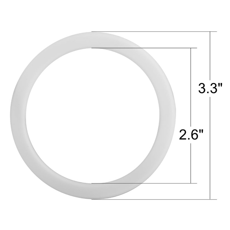 Screen Gasket for VKP250 Johnny Apple Sauce Maker Food Strainer,