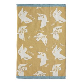 Coucke L'ENVOLEE Printed Cotton Jacquard Tea Towel 50 x 75 cm