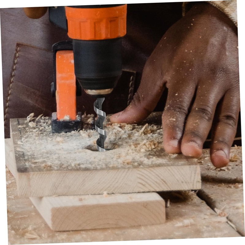 iplusmile Square Hole Mortising Drill Bit Carbon Steel Chisel for