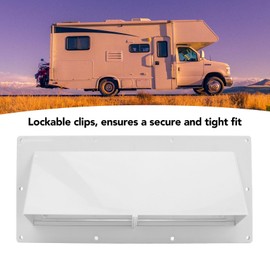 RV Vent Cover, Safe RV Range Hood Vent Cover with Lockable Clips for Trailer