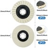 Wool Polishing Disc, Diameter 125 x 22 mm, Wool Felt