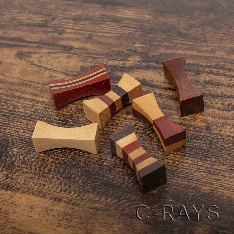 C-RAYS Chopsticks Rest, Japanese Style, Design, Stylish, Cutlery Rest, Wooden,