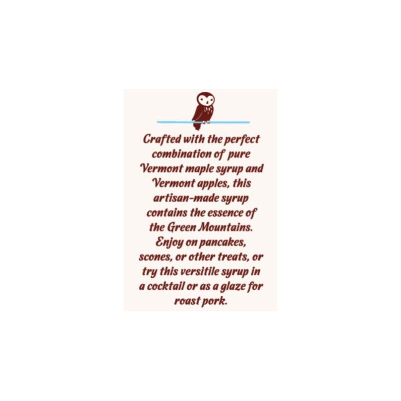 Vermont Maple Cider Syrup - Made From Pure Maple Syrup