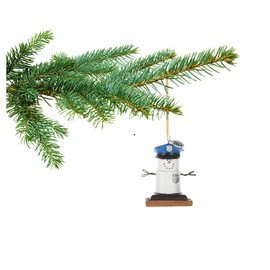 Smores Ornament 2024 - Police Officer Gifts, Police Christmas Ornaments - Cute Police Academy Graduation Gift - Comes in Gift Box So It's Ready for Giving