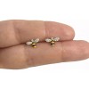 Jextech Aretes De Abejita Lindos Circonita Y Latón Abeja Pendientes