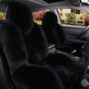 IMQOQ A Pair 50% Genuine Sheepskin Fur Car 2 Front