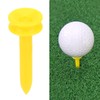 Plastic Golf Tees Pack of 100 Reduces Friction & Side