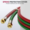 ARCCAPTAIN Grade T Oxygen Acetylene Hose, 1/4" x 50 FT
