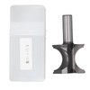 Bullnose Router Bit, 1/2in Shank 1 1/8in Bead Diameter Half