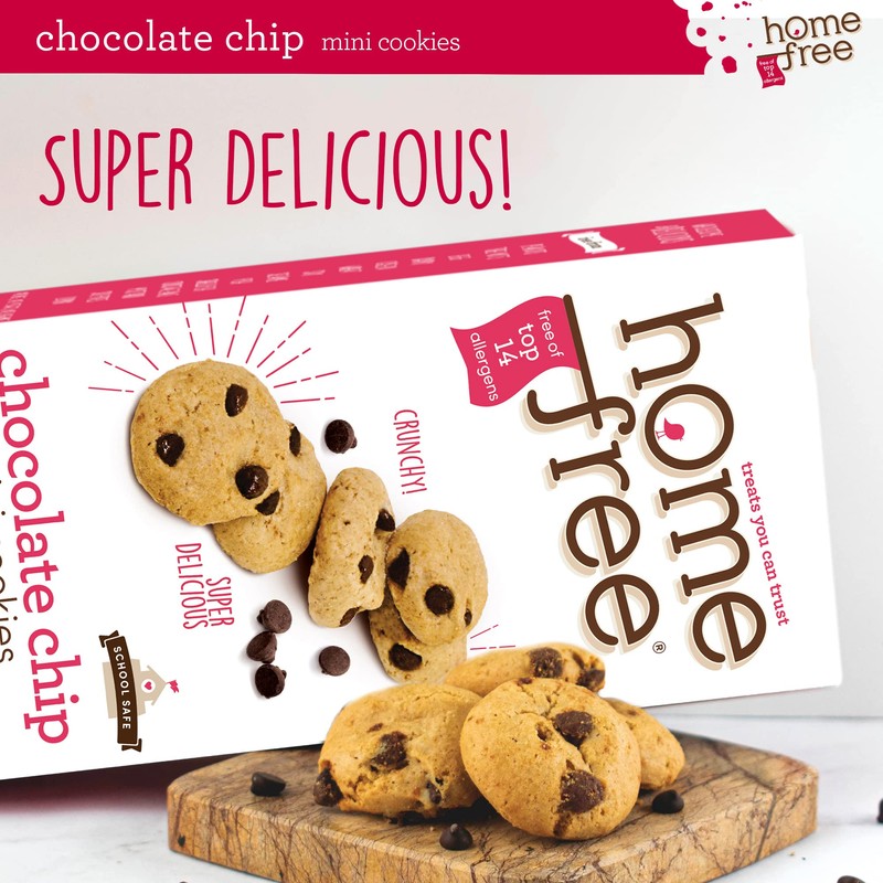 Homefree Treats You Can Trust Gluten Free Mini Cookies, Chocolate