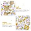 Vaguelly 50 pcs Hexagon Nail Rhinestones Durable Nail Gems for