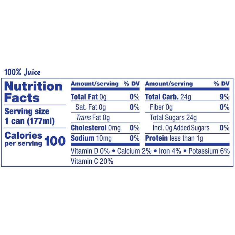 Dole 100% Pineapple Mango Juice, Excellent Source of Vitamin C,