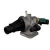 febi bilstein 32646 Thermostat with Housing, Seal and Temperature Switch,