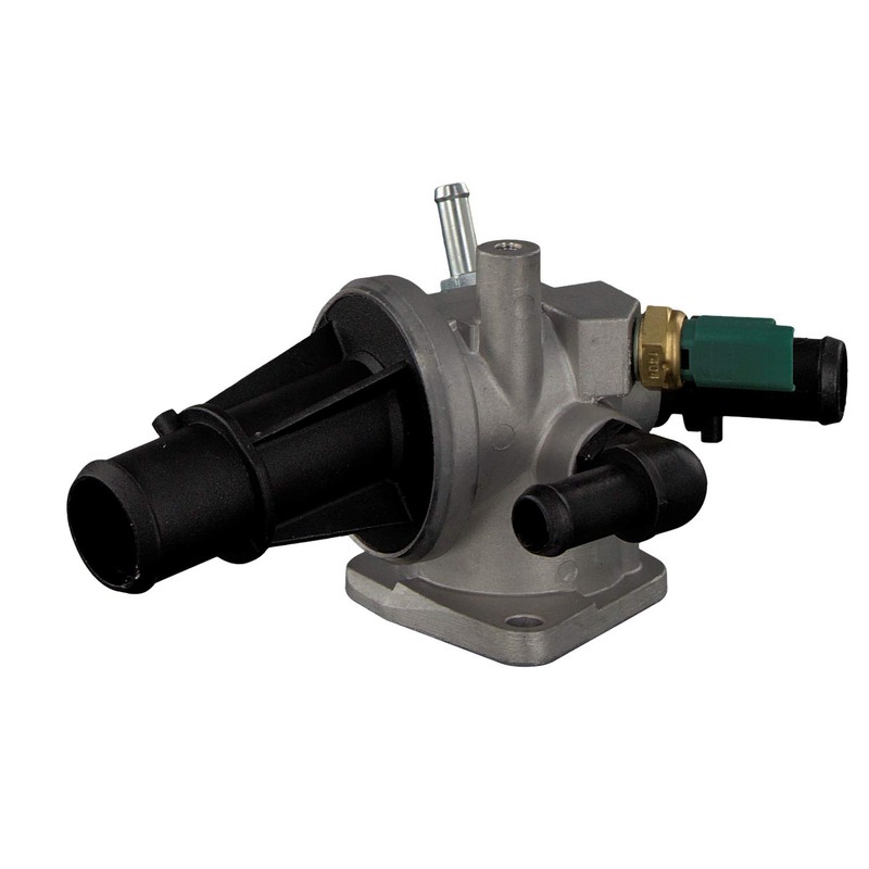 febi bilstein 32646 Thermostat with Housing, Seal and Temperature Switch,
