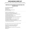 Car Grounding Wire Kit,5 in 1 Universal PVC Grounding Wire