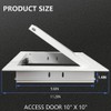 Access Doors Panel 10 x 10 inch Aluminum Alloy Access