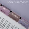UPAFEXXI-Laminated Bible Tabs with Book Summaries(Gold Foil Embossed Lettering), Bible