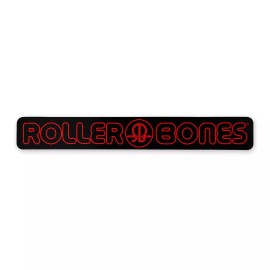 Rollerbones Logo Skate Sticker, 7.0"