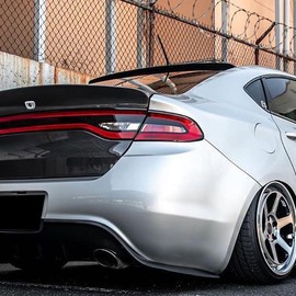 SpoilerKing Rear Window Roof Spoiler Visor (284R) Compatible with Dodge Dart 2012-2016