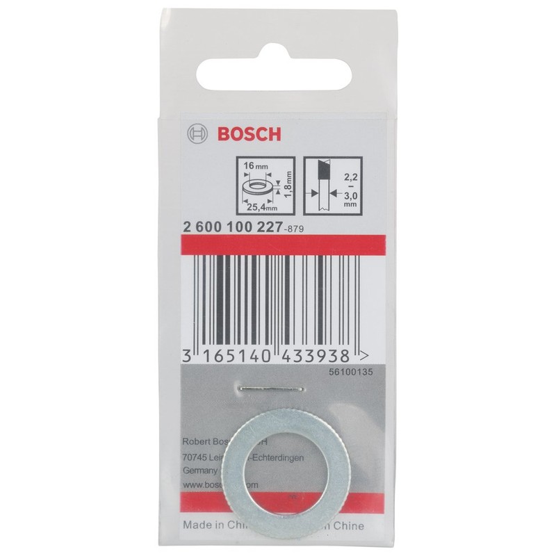 Bosch 2600100227 Reduction Ring for Circular Saw Blades, 25.4mm x
