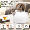 Whistling Tea Kettle for Stovetop, 2.5L Stainless Steel Tea Pot