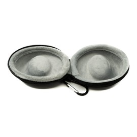 SYSTEM-S Case for Smartwatch Protective Case Belt Bag Carabiner in Black