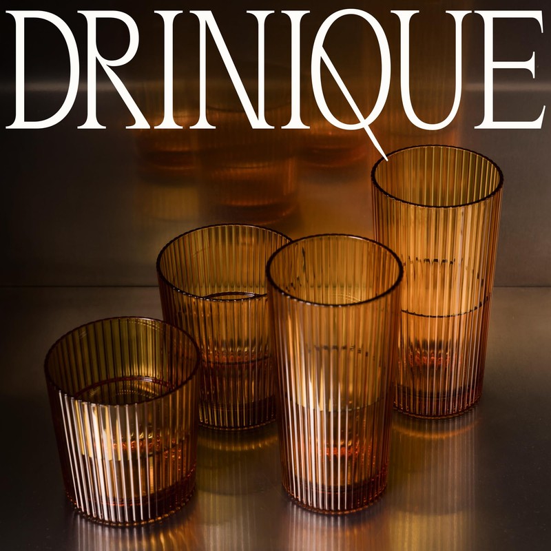 Drinique Unbreakable Edition Rocks 10 oz Tritan Renew Plastic Cocktail