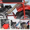 XIKOBY Upgraded Central Long Exhaust Kit Compatible with Mini Bike