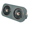 20W Solar Panel High Speed Airflow 5V Dual Exhaust Fan